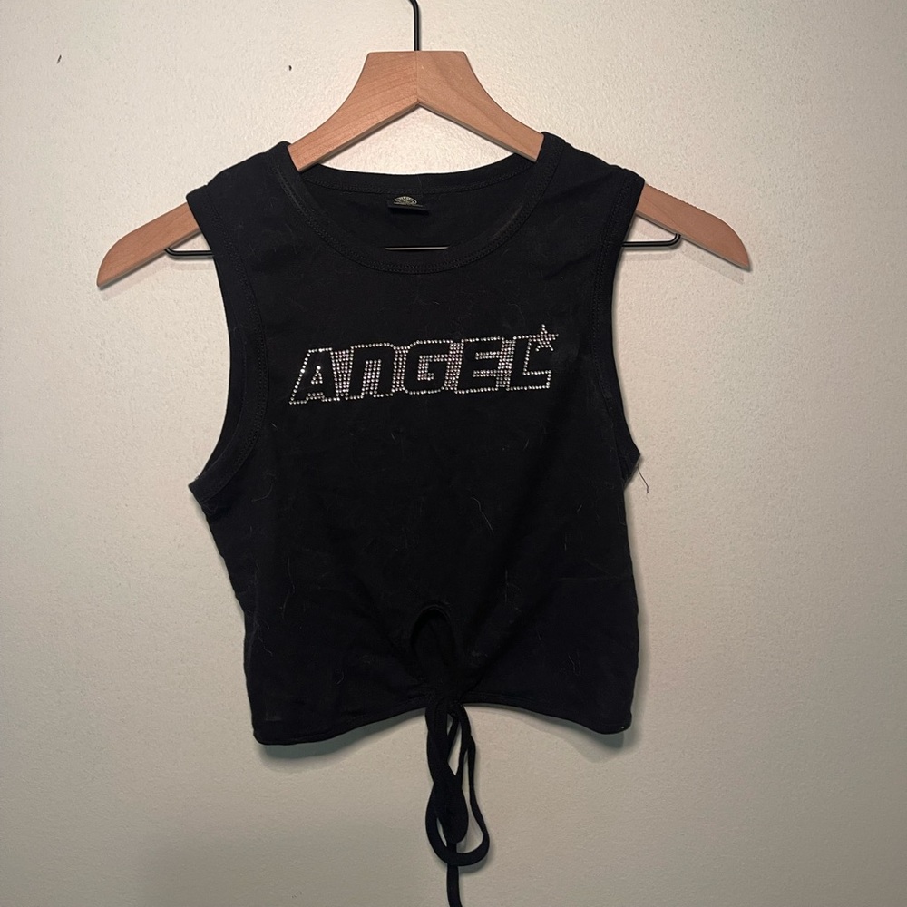 ANGEL shirt RHINESTONE